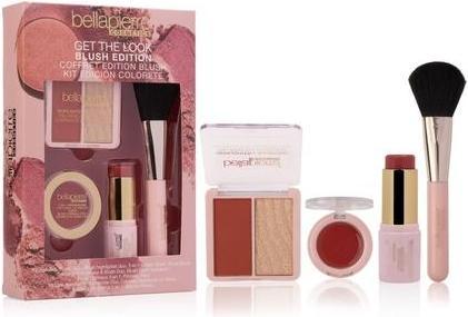 Image du produit Bellapierre Cosmetics Bellapierre Get The Look Kit Blush Edition avec 3 Blushs et 1 Pinceau