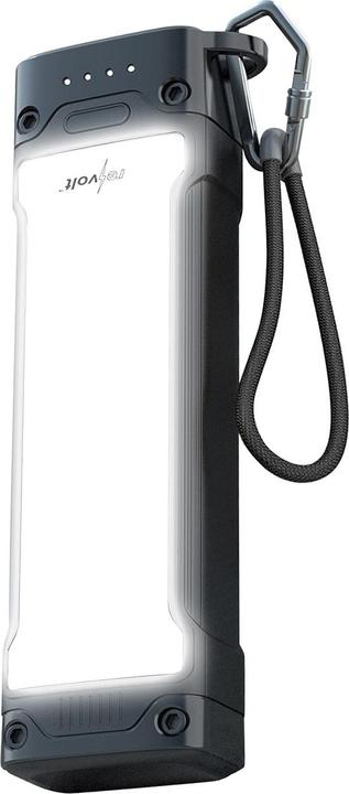 Produktbild Revolt Outdoor-USB-Powerbank mit 28-Watt-Solar-Ladegerät, 20.000 mAh (20000 mAh, 20 W, 28 Wh)