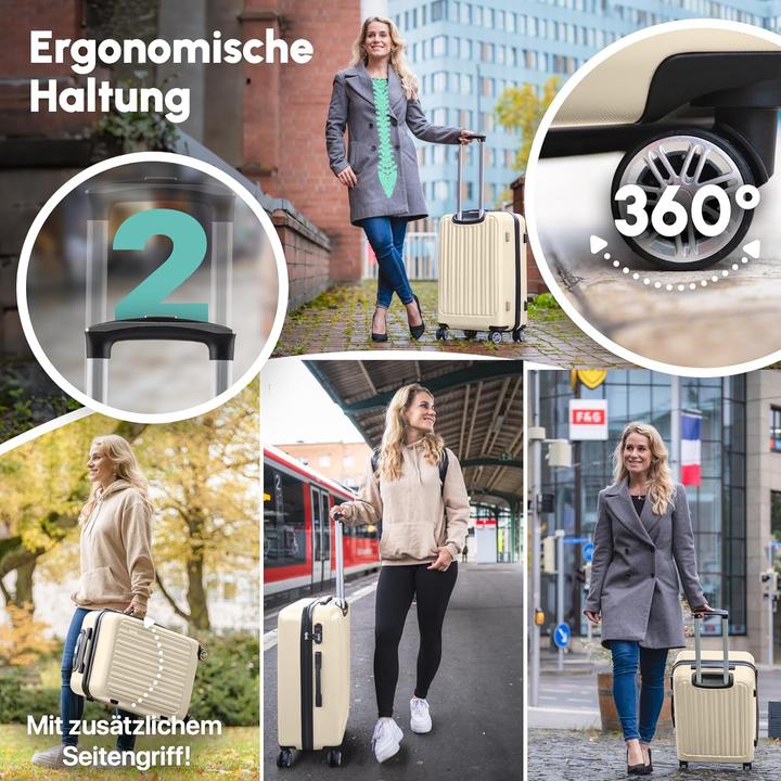 Actual product image Easy Move ABS Hartschalenkoffer (72 l, M (50 - 90l))