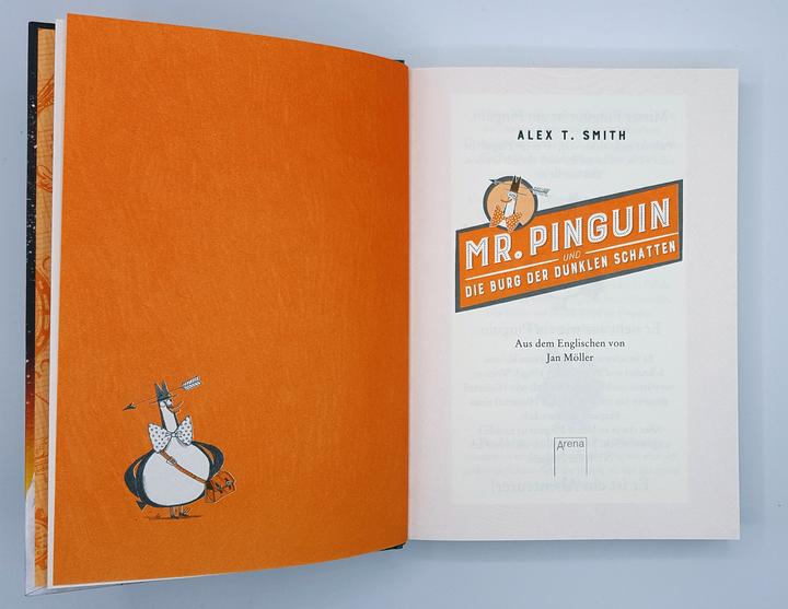 Produktbild Mr. Pinguin (2) und die Burg der dunklen Schatten (Deutsch, Alex T. Smith, Jan Möller, 2019)