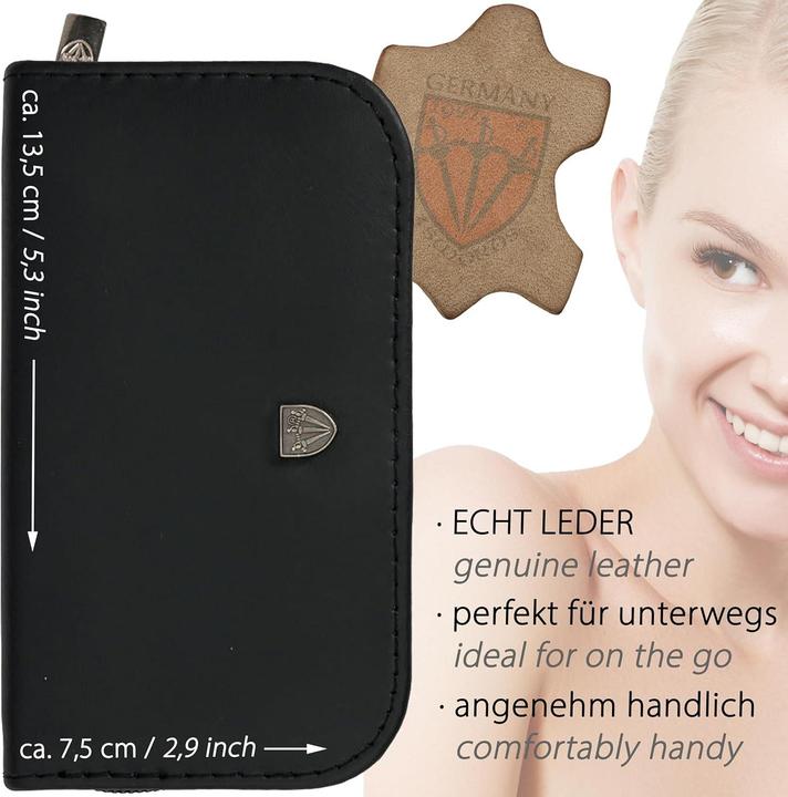 Produktbild Kellermann Nagelset SCHWARZ - ECHT LEDER