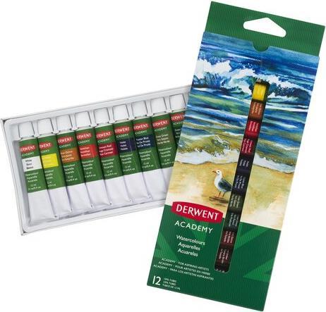 Actual product image Derwent Watercolor Paints Multicolored (Multicoloured, 12 ml)