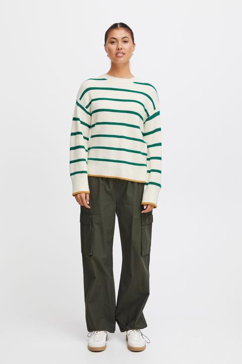 Actual product image B.young BYMILO STRIPE JUMPER 3 - 20813520 (XXL)