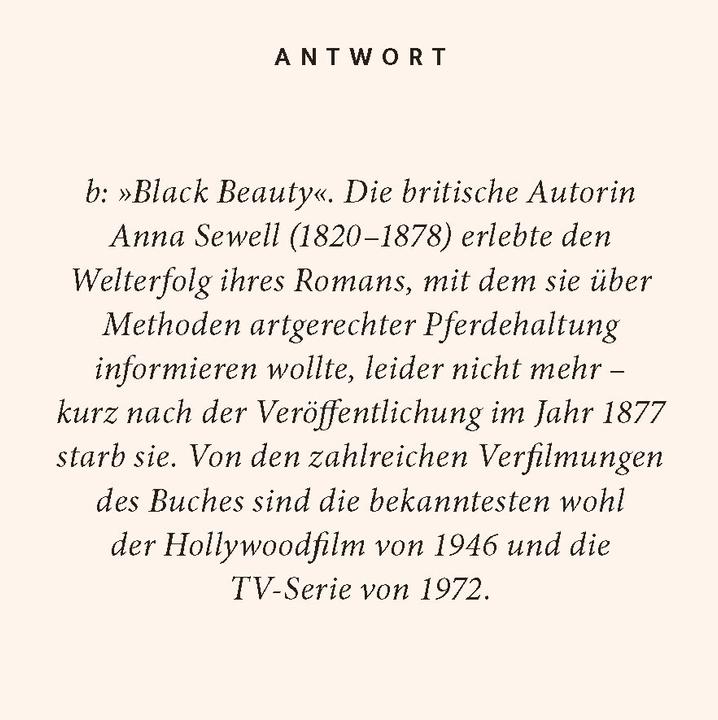 Produktbild Prange:Pferde-Quiz (Deutsch)