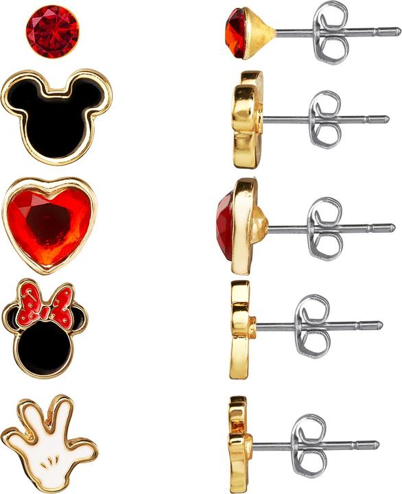 Produktbild NoName MINNIE - Set de 5 Paires de Clous d'Oreilles (Sterling Silber)