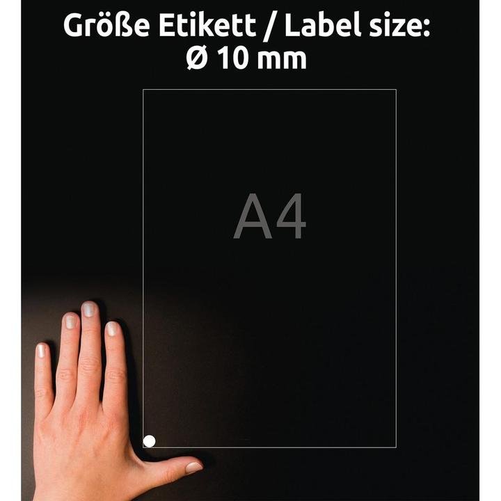 Produktbild Avery Runde Etiketten, ablösbar