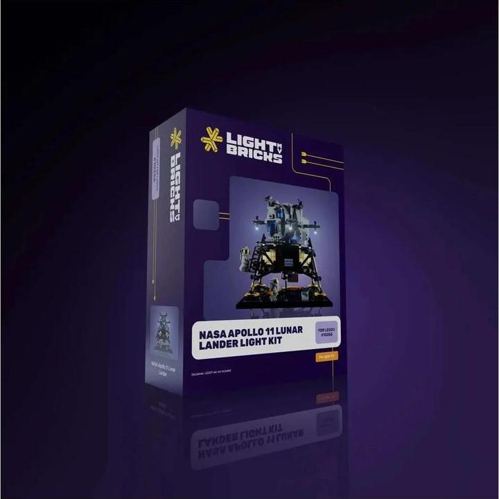 Produktbild Light my bricks LMB 2.0 LED Licht Set für LEGO® 10266 NASA Apollo 11 Mondlandefähre