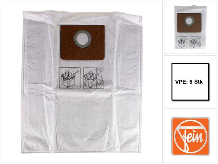 Actual product image Fein Filter bag set of 5 31345061010