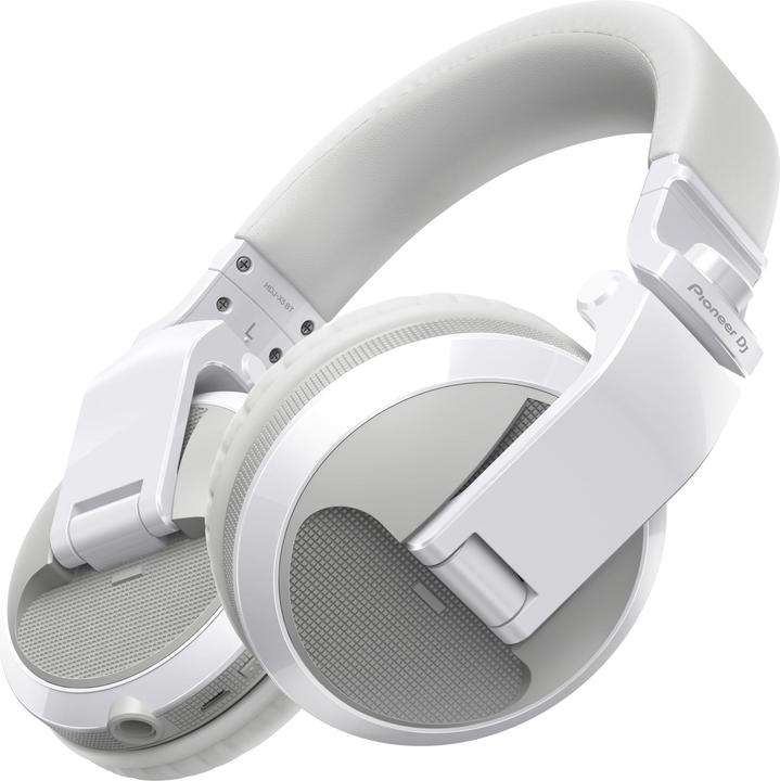 Pioneer DJ HDJ-X5BT-W, DJ-Kopfhörer mit BT-Funktionalität, weiss (keine Geräuschunterdrückung, 20 h, Kabellos)