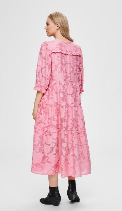 Image du produit Selected Femme Robe midi à cordon coulissant (38)