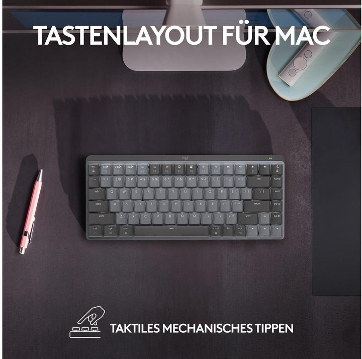 Actual product image Logitech MX Mechanical Mini for Mac (CH, Wireless)
