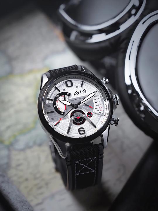 Immagine prodotto AVI-8 AV-4056-07 Hawker Harrier doppio retrogrado (Cronografo)