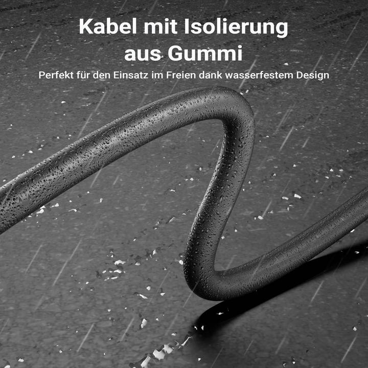 Image du produit Wiltec 7-poliges Spiralkabel 3m Anhängerkabel PVC Verlängerungskabel Stecker Buchse