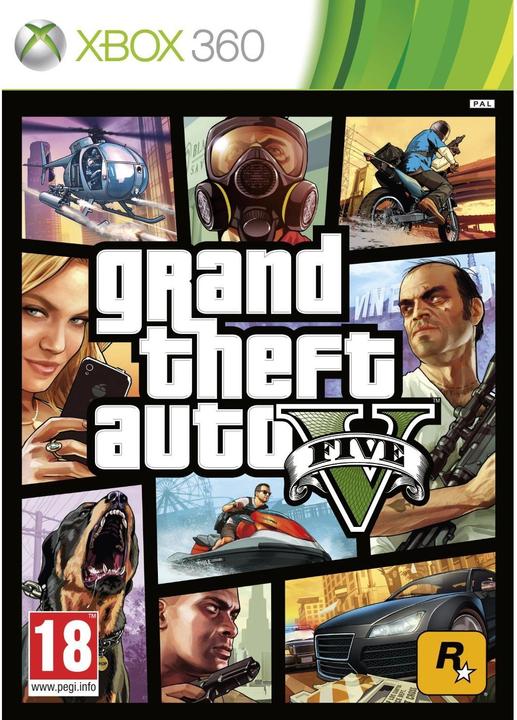 Rockstar Grand Theft Auto V (GTA 5) (Xbox 360, EN)