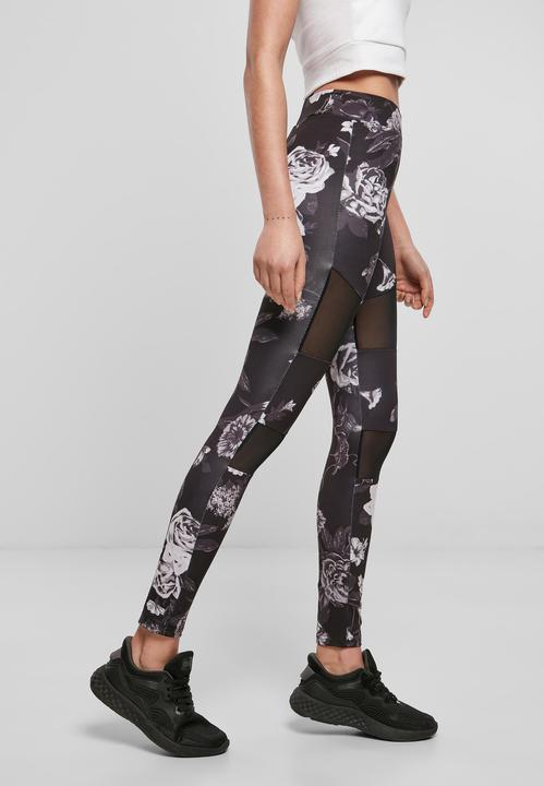 Produktbild Urban Classics Ladies Tech Mesh AOP Leggings (4XL)