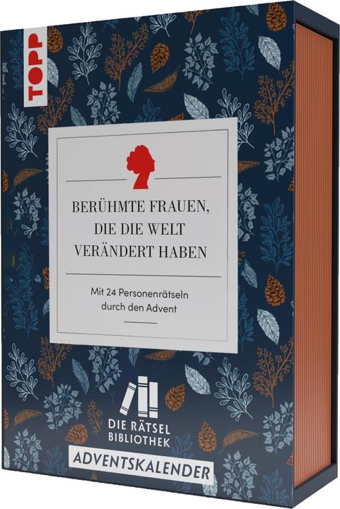 Image du produit La bibliothèque des énigmes. Calendrier de l'Avent - Les femmes célèbres qui ont changé le monde