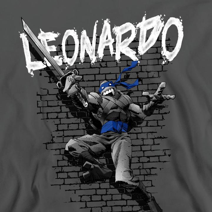 Immagine prodotto Teenage Mutant NT Felpa Leonardo Adulto Unisex (L)