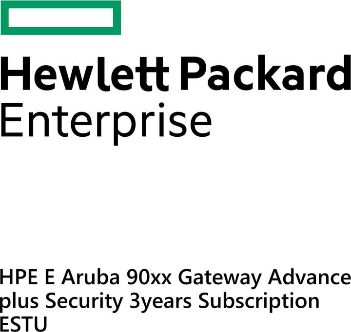 Immagine prodotto HPE E Aruba 90xx Gateway Advance più Security 3yr Sub E-STU (1 Dispositivi, 36 mesi)