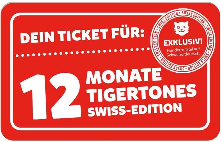 Immagine prodotto Tigermedia tigertones - Biglietto 12 mesi Edizione Svizzera (Tedesco)