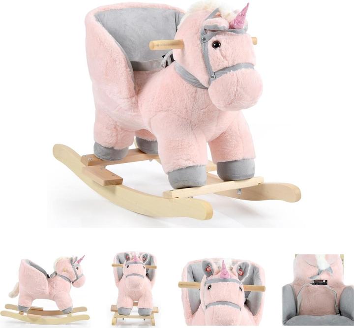 Actual product image Moni Plush rocking animal Cookie WJ-6187