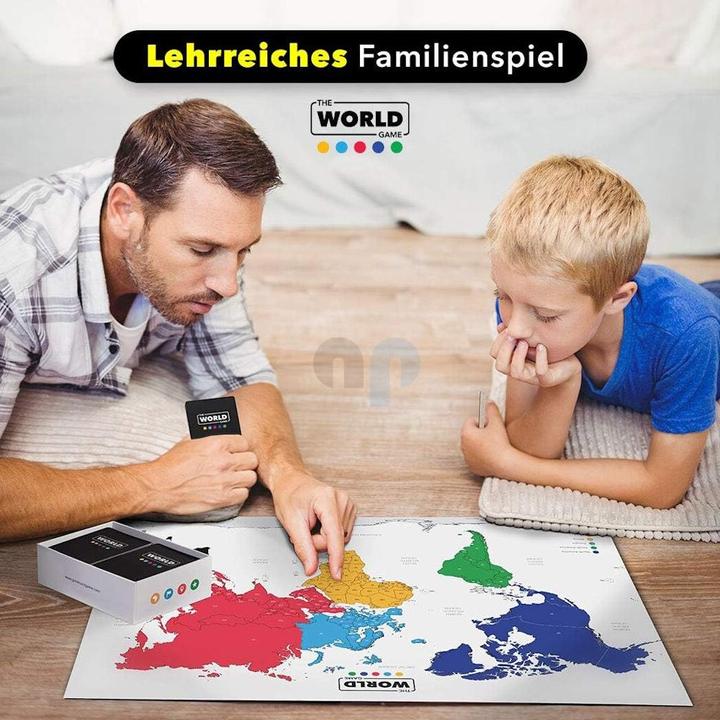 Produktbild The World Game Da ultimative Geographie Kartenspiel (Deutsch)