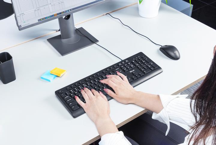 Actual product image Trust TK-150 Keyboard (DE, Cable)