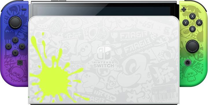 Actual product image Nintendo Switch (OLED model) Splatoon 3 Edition