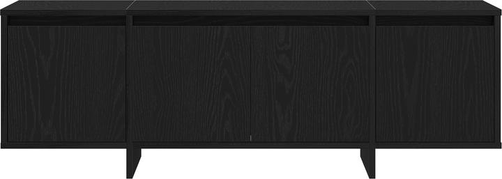 Actual product image VidaXL TV cabinet black oak 120x30x40.5 cm wood-based material (120 x 30 x 40.5 cm)