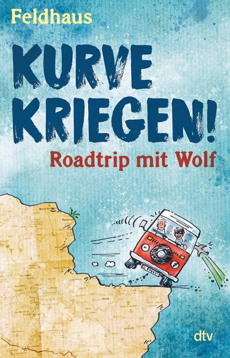 Productafbeelding Kurve kriegen – Roadtrip mit Wolf (Duits, Hans-Jürgen Feldhaus, 2020)