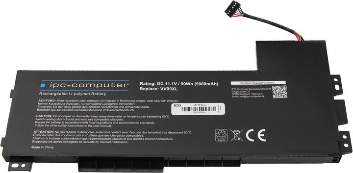 Actual product image IPC HSTNN-C87C (3 Cells, 9000 mAh)