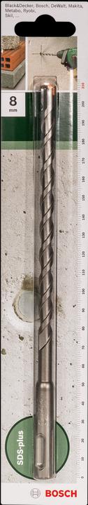 Produktbild Bosch Zubehör Hammerbohrer SDS plus D= 9 mm L= 210 mm (8 mm)