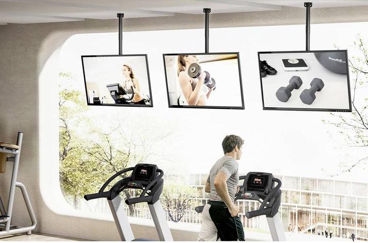Produktbild myWall My Wall Bewegliche TV Deckenhalterung TV-Deckenhalterung (Decke, 86", 60 kg)