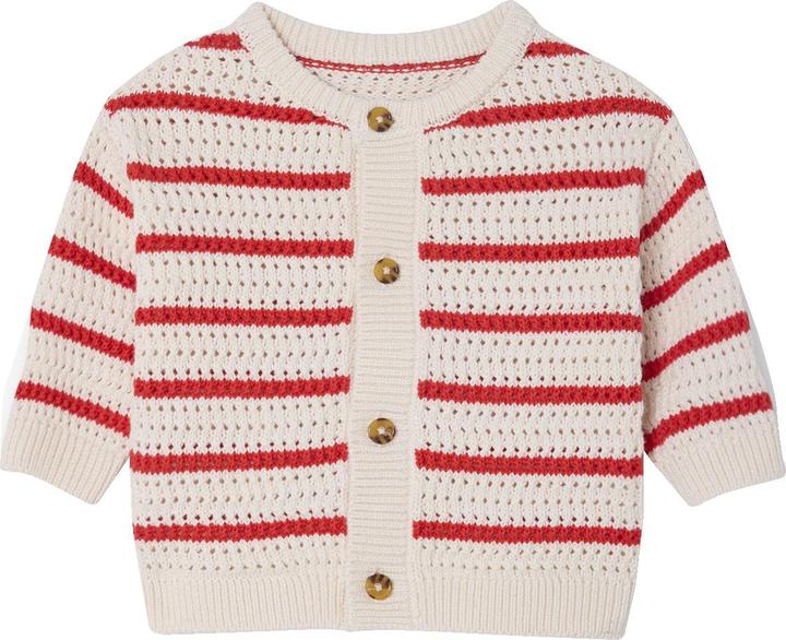 Vertbaudet Baby Strickjacke mit Ajourmuster