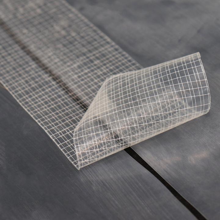 Actual product image Aquagart 6x Reparaturklebeband I Gewächshausfolie Gitterfolie UV beständig 8cm x 15m (80 mm)