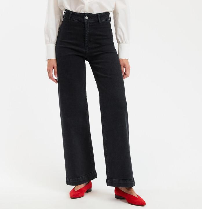 Actual product image La Redoute Collections High-Waist-Jeans (50)
