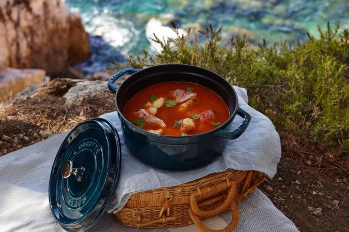 Produktbild Staub La Mer (28 cm, Bräter + Schmortopf, Gusseisen)