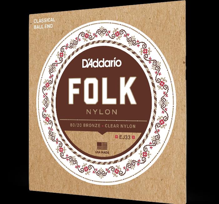 Actual product image D'Addario EJ33 Folk (6 x, Guitar, 0.05")
