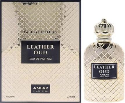 Actual product image Anfar Leather Oud Gold Edition for Men (Eau de parfum)