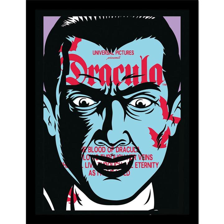 Immagine prodotto Dracula Poster Incorniciato (40 x 30 cm)