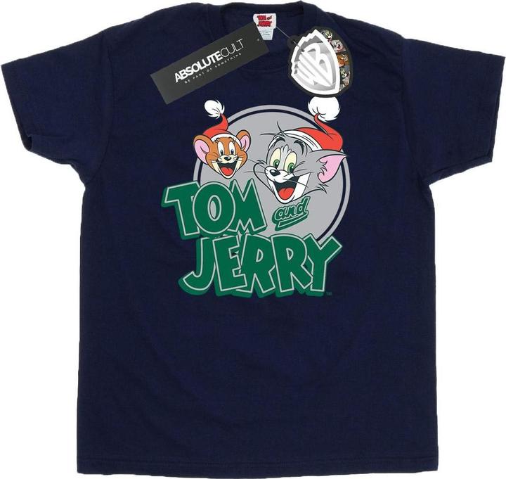 Tom & Jerry Christmas Greetings TShirt (S)