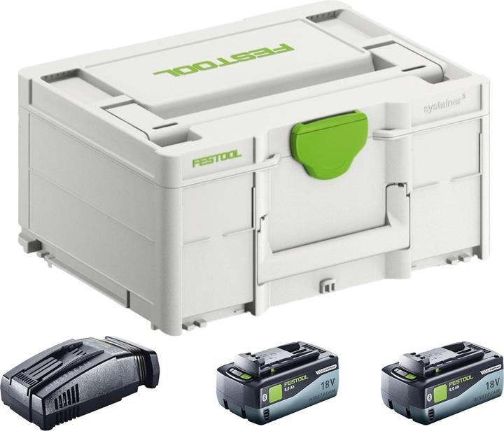 Actual product image Festool Set Energia SYS 18V 2x8,0/SCA16