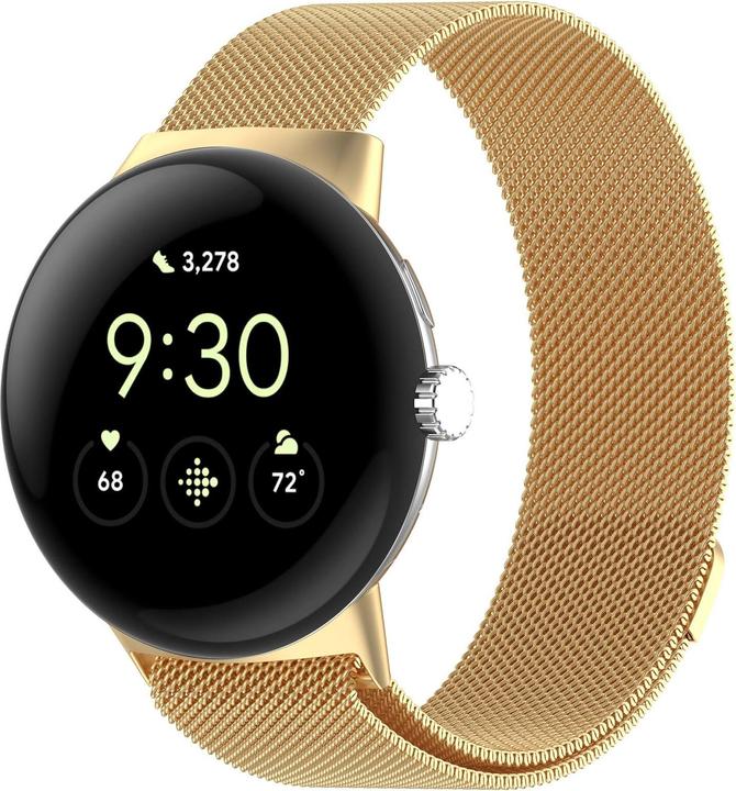 Produktbild Cover-Discount Google Pixel Watch 3 - 41mm - Magnetisches Ersatzarmband Milanese (Edelstahl)
