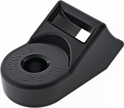 Actual product image HellermannTyton Hellermann HDM25-PA66HIR-BK 100 Holder151-00437 (36.30 mm, 100 pcs.)