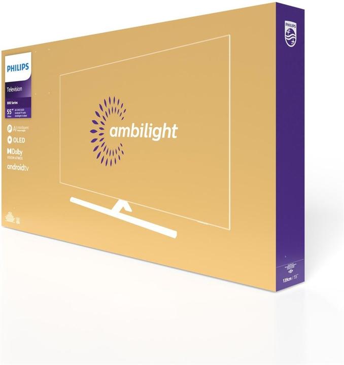 Immagine prodotto Philips 55OLED807 (55", OLED807, OLED, 4K, 2022)