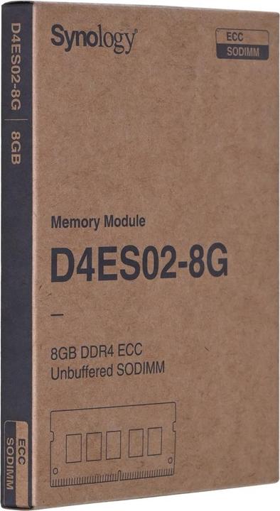 Produktbild Synology D4ES02-8G (1 x 8GB, 1333 MHz, DDR4-RAM, SO-DIMM)