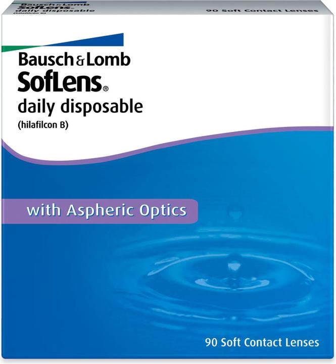 Actual product image SofLens Ch 10097 (-2.5, Daily lens, 90 Piece, Spherical)