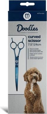 Produktbild Mikki Doodle Schaar Gebogen - 19 Cm (Hund)