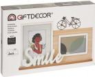 Actual product image Giftdecor double smile photo frame