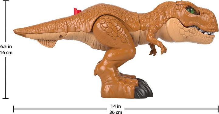 Actual product image Imaginext Angry action T-Rex