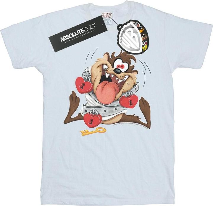 Looney Tunes Taz Valentine's Day Madly In Love TShirt (M)